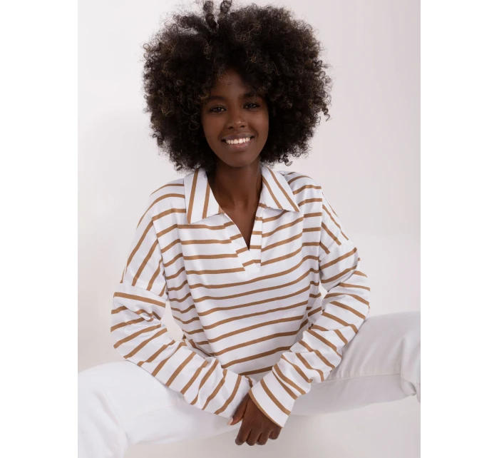 Halenka LK BZ 509314.83 bílo-hnědá