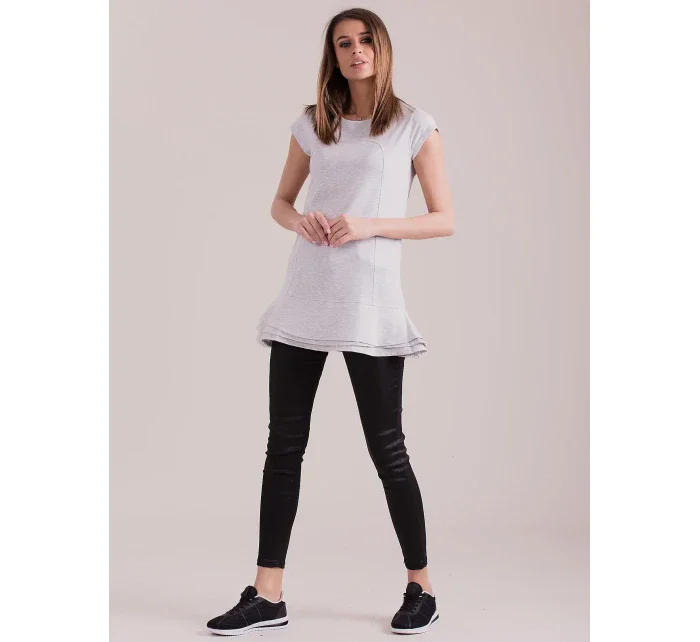 Tunika CZ SK model 14816977 světle šedá - FPrice