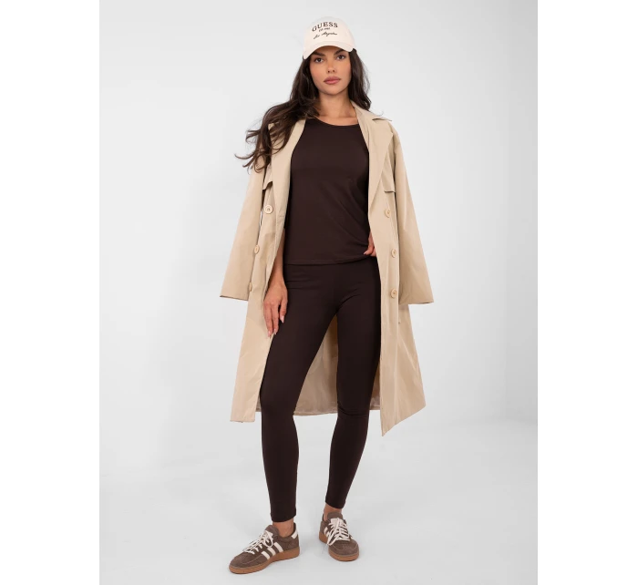 Legíny RV LG 2850.20P tmavě hnědé