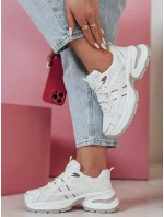 MODERMAX dámské bílé tenisky FashionStreet ZY0898 MODERMAX dámské bílé tenisky FashionStreet ZY0898