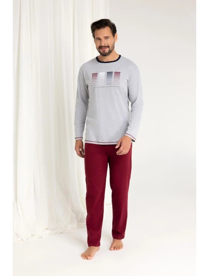 Pyžamo Regina 487dł/r 2XL-3XL Z25/26 pánské Pyžamo Regina 487dł/r 2XL-3XL Z25/26 pánské