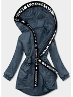 Dámská oversize parka modrá (B8080-72) Dámská oversize parka modrá (B8080-72)