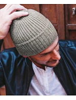 Pletená čepice "" mustard melange model 22479580 - Atlantis Headwear