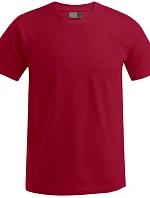 Promodoro 3099 (XS-6XL) Pánské tričko "Premium" 40.3099 cherry berry