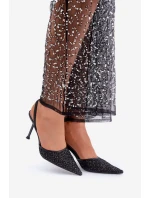 Lodičky S Ozdobené Černé model 21681088 - Boto Lodičky S Ozdobené Černé model 21681088 - Boto