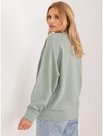 Bluza model 22366184 pistacjowy - FPrice Bluza model 22366184 pistacjowy - FPrice