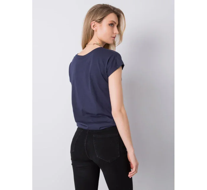 Tričko D1552Z02042A námořnická modrá