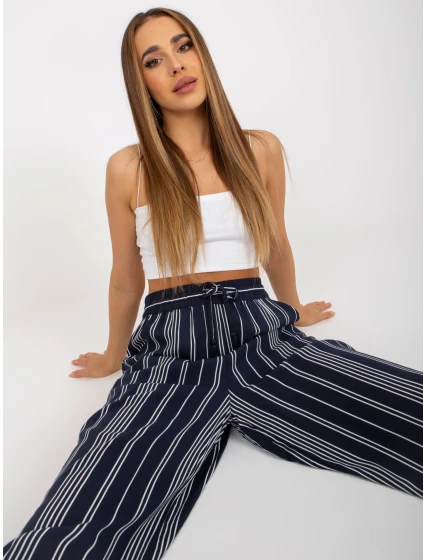 Kalhoty D73771M62237A námořnická modř