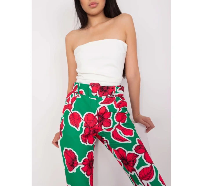 Kalhoty DHJ SP 12787E.13 zelených