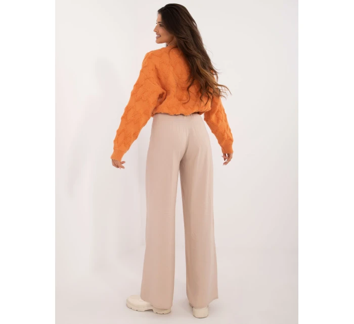 Spodnie LK SP model 20459100 beżowy - FPrice Spodnie LK SP model 20459100 beżowy - FPrice