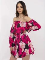 Sukienka MI SK model 21094550 czarno różowy - FPrice