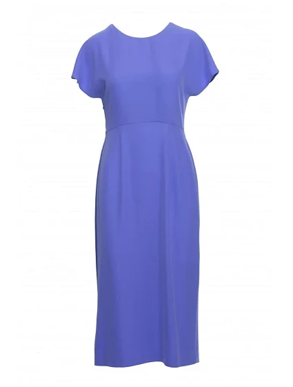 Tužkové šaty modré model 22226867 - STYLOVE Tužkové šaty modré model 22226867 - STYLOVE
