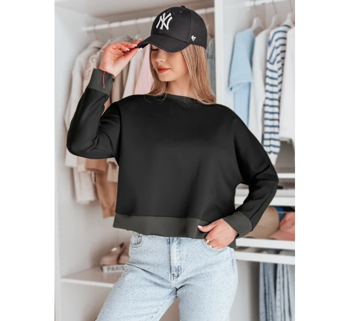 Dámská máslová halenka oversize s přívěskem černá Dstreet model 21986129 - FashionStreet