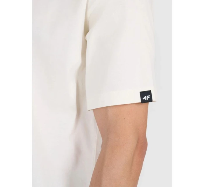 Pánské tričko oversize s potiskem model 21436910 pánské - 4F Pánské tričko oversize s potiskem model 21436910 pánské - 4F