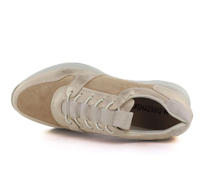 Dámské klasické sportovní polobotky zlaté M.Daszynski model 22068824 - M. Daszyński