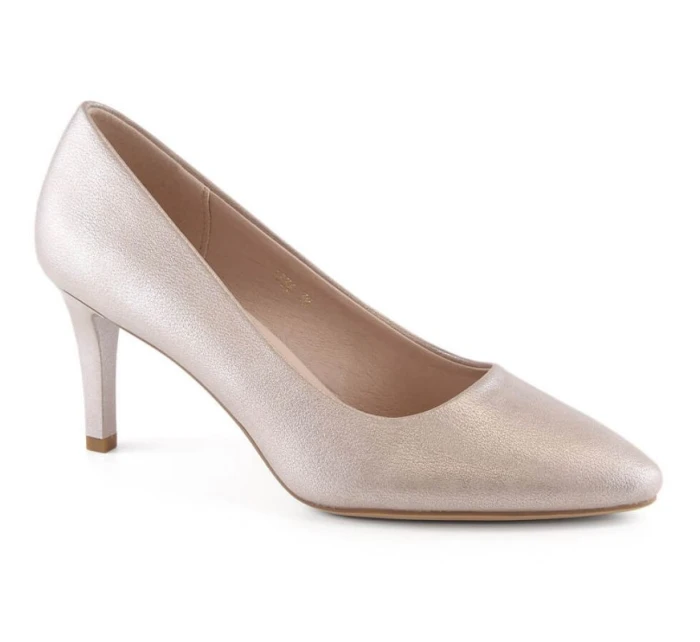 Sergio Leone W 1336 zlaté jehlové podpatky Sergio Leone W 1336 zlaté jehlové podpatky