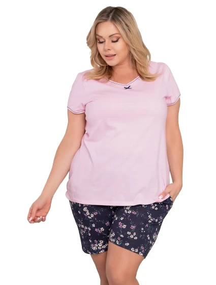 Italská móda Celestina c.r. c.r. barva:růžová/potisk