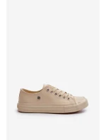Klasické Dámské Tenisky Big Star NN274286 Bežové Klasické Dámské Tenisky Big Star NN274286 Bežové