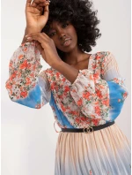 Šaty DHJ SK 10201 1.85 světle béžová Šaty DHJ SK 10201 1.85 světle béžová