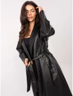 Płaszcz IT PL model 21334838 czarny - FPrice Płaszcz IT PL model 21334838 czarny - FPrice