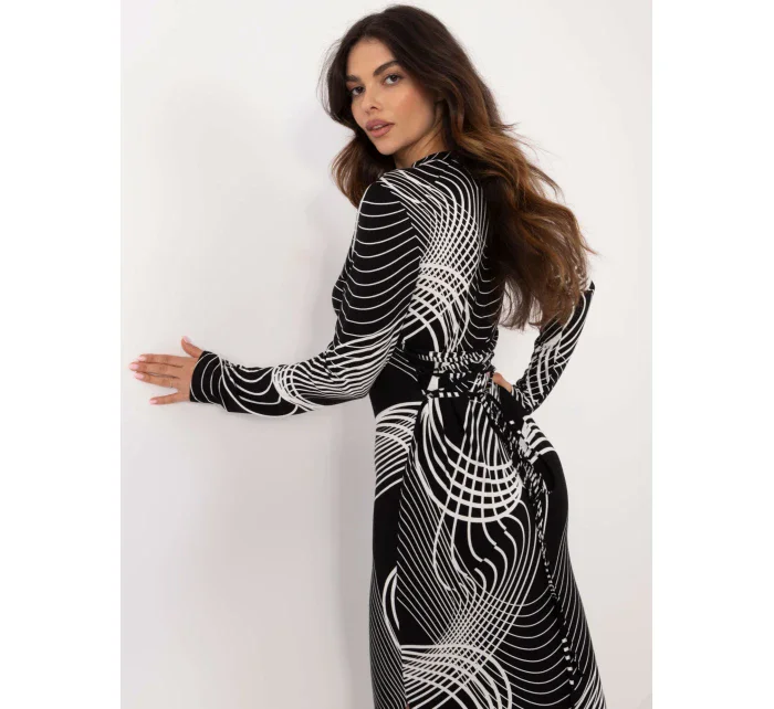 Šaty LK SK 509792 2.09 černobílé