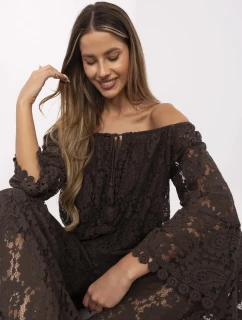 Bluzka MI BZ model 21156193 ciemny brązowy - FPrice