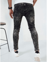 Pánské černé džínové kalhoty Dstreet UX4146
