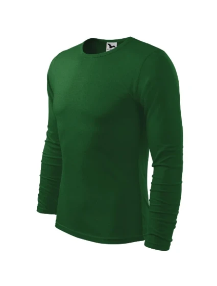 Fit-T LS triko pánské lahvově zelená Fit-T LS triko pánské lahvově zelená