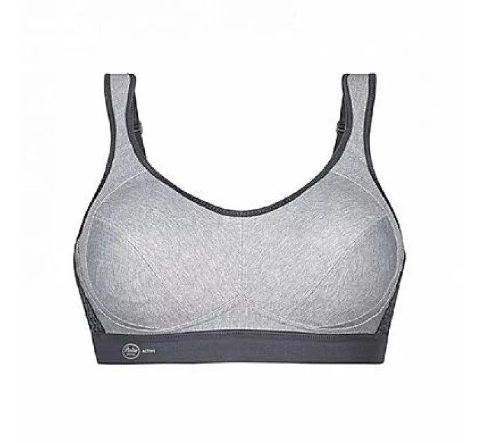 Sportovní podprsenka Extreme Control model 18991006 254 Šedá - Anita Sportovní podprsenka Extreme Control model 18991006 254 Šedá - Anita