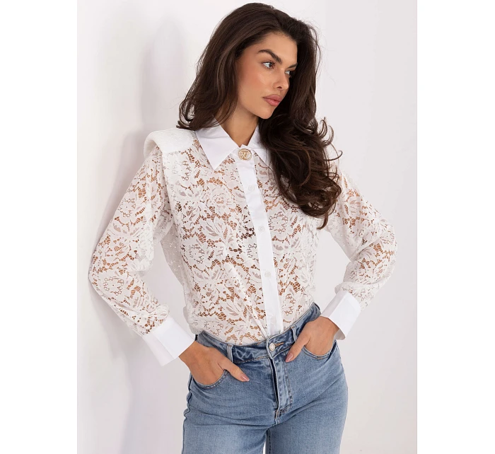 Dámská košile IT KS 21999.50 bílá - FPrice Dámská košile IT KS 21999.50 bílá - FPrice