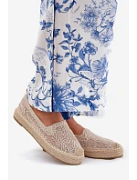 Dámské espadrilky 17392 béžové - Vincenza Dámské espadrilky 17392 béžové - Vincenza