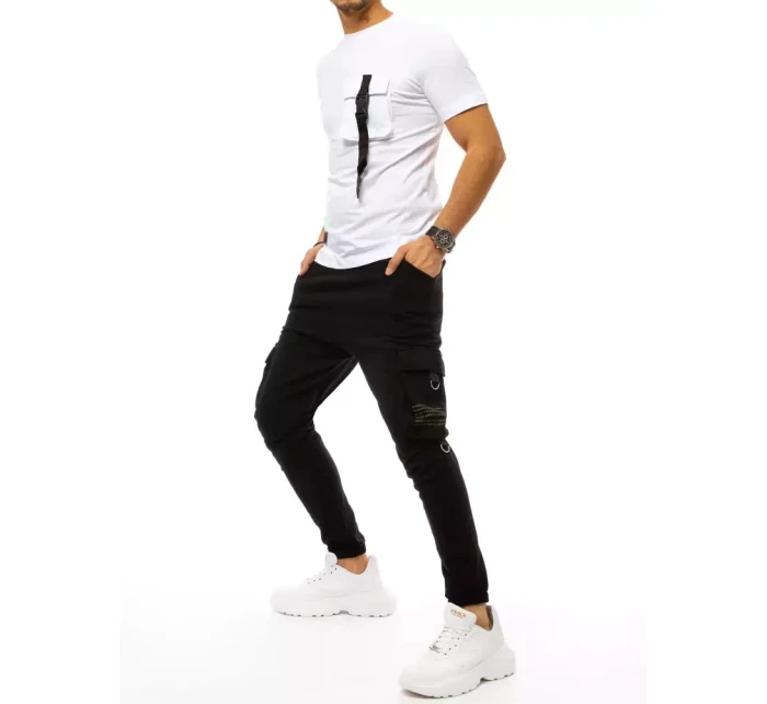 Pánská černobílá tepláková souprava model 21962941 - Dstreet