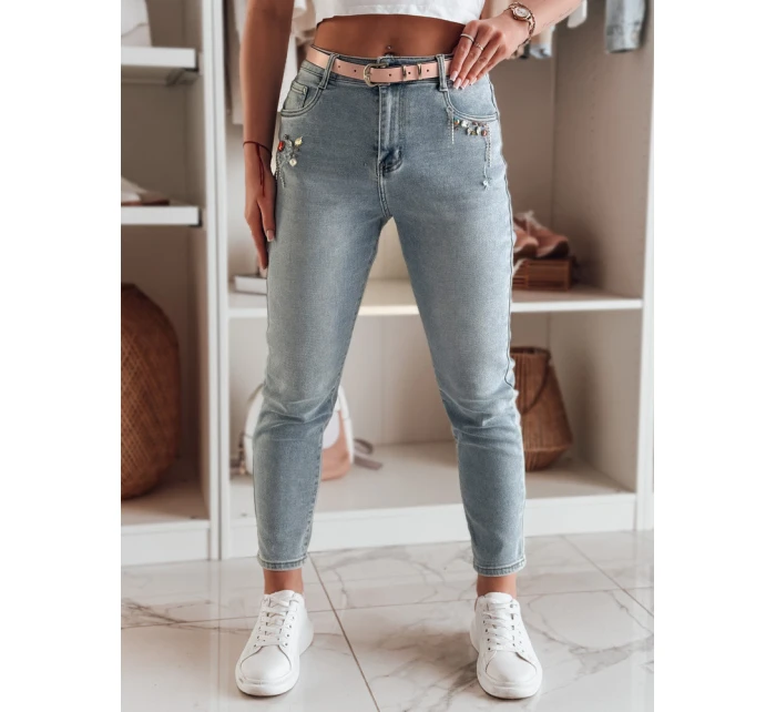 Dámské úzké džíny BLINGBLING blue FashionStreet UY2451