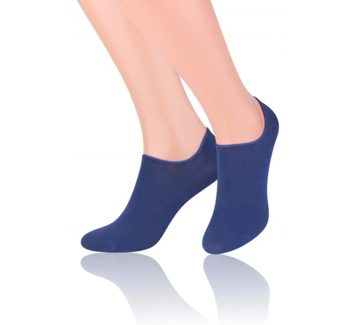 Dámské ponožky Invisible model 15344347 dark blue - Steven Dámské ponožky Invisible model 15344347 dark blue - Steven
