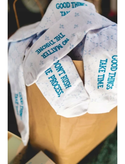 Duhové Ponožky Toaletní papír 2 Párů Duhové Ponožky Toaletní papír 2 Párů