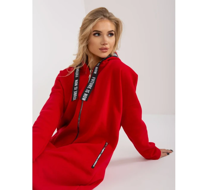 Mikina RV BL 6683.00P červená