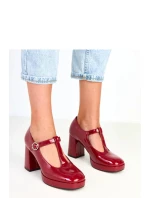 Polobotky na podpatku  model 218174 Solea