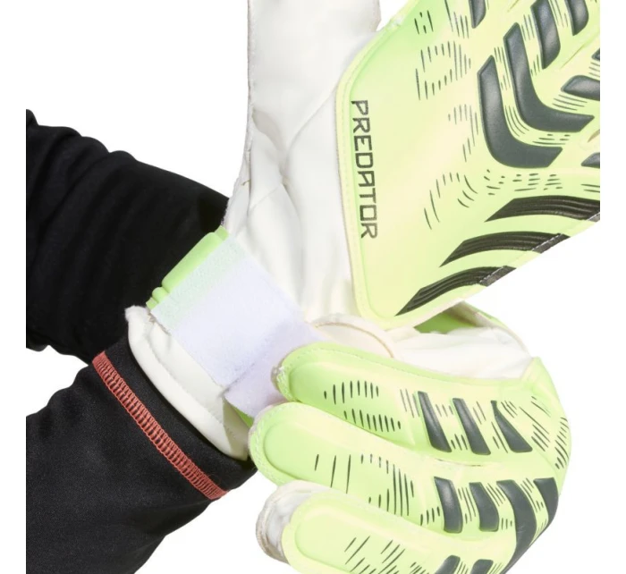 Tréninkové brankářské rukavice Predator M model 21221783 - ADIDAS Tréninkové brankářské rukavice Predator M model 21221783 - ADIDAS