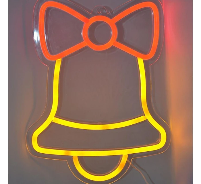 FIGURKA NEONOVÉ ZVONOVÉ LAMPY