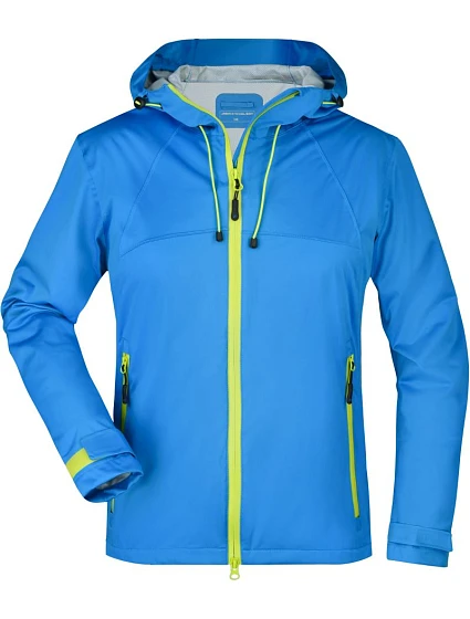 Daiber JN 1097 Dámská 3-vrstvá softshellová bunda 02.1097 aqua/acid yellow Daiber JN 1097 Dámská 3-vrstvá softshellová bunda 02.1097 aqua/acid yellow
