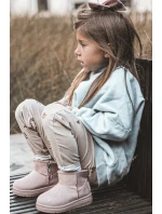 Dívčí Sněhové Boty S Kožešinou S Růžový Betty model 21637269 - Big Star Shoes Dívčí Sněhové Boty S Kožešinou S Růžový Betty model 21637269 - Big Star Shoes