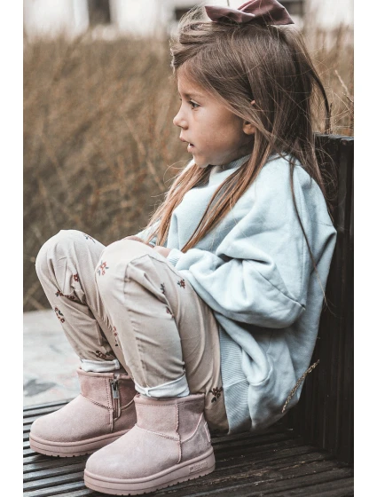 Dívčí Sněhové Boty S Kožešinou S Růžový Betty model 21637269 - Big Star Shoes Dívčí Sněhové Boty S Kožešinou S Růžový Betty model 21637269 - Big Star Shoes