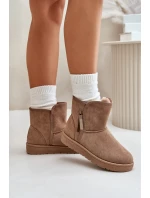 Dámské Sněhule Big Star OO274A165 Béžové