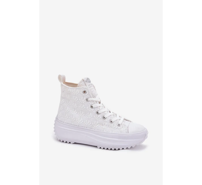 Vysoké Dámské Tenisky model 21694008 Bílé - Lee Cooper