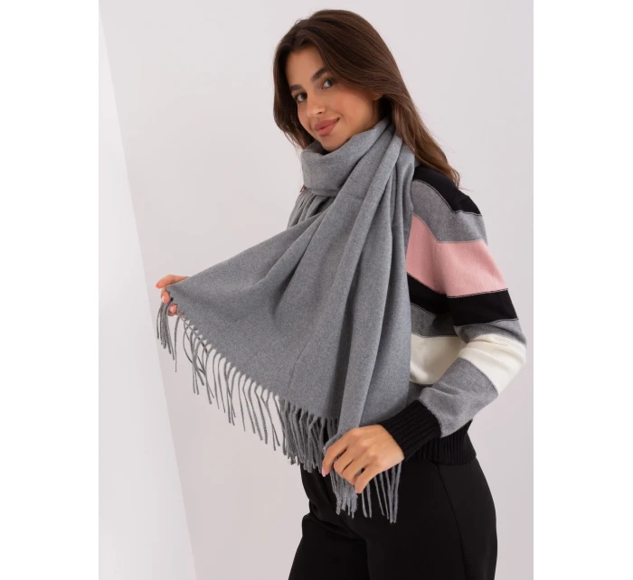 Szalik AT SZ 23185.73P ciemny szary Szalik AT SZ 23185.73P ciemny szary