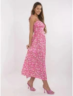 Sukienka MI SK  różowy model 21124380 - FPrice