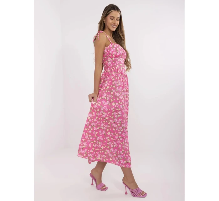 Sukienka MI SK  różowy model 21124380 - FPrice