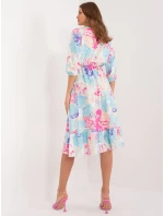 Sukienka WN SK 704 model 21142002 jasny niebieski - FPrice Sukienka WN SK 704 model 21142002 jasny niebieski - FPrice