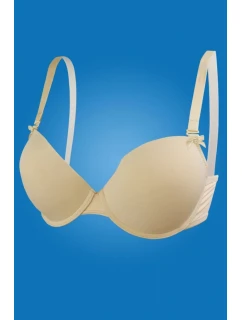 Dámská SUPER Push-up podprsenka 01-63 tělová - HANNA STYLE