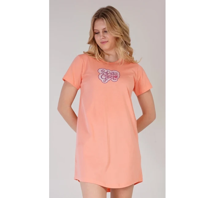 Dámská noční košile s krátkým rukávem Super model 18625831 - Vienetta